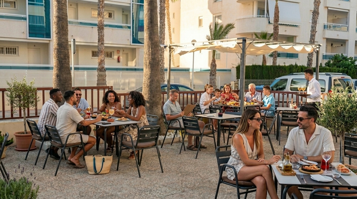 Restaurant Terrasse – Bar Los Musicos Albir